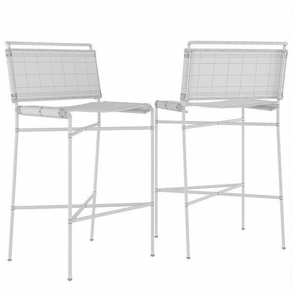 Stołek barowy Perkins Model 3D TurboSquid 2059063