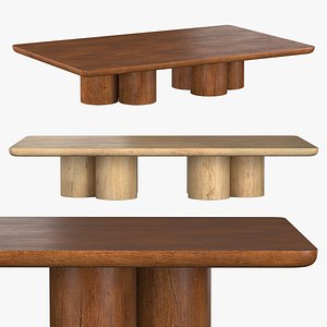 OSLO CYLINDER COFFEE TABLE 3D model