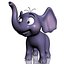 Elefante bebê dos desenhos animados RIGGED