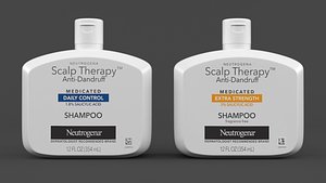 Neutrogena Shampoo Bottle 3D model