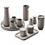 431 eat and drinks decor set 09 folded cup latte  water carafe kit