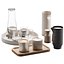 431 eat and drinks decor set 09 folded cup latte  water carafe kit