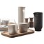 431 eat and drinks decor set 09 folded cup latte  water carafe kit