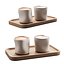 431 eat and drinks decor set 09 folded cup latte  water carafe kit