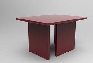 3D Squ Table model