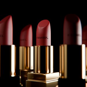 3D Lipstick CHANEL model