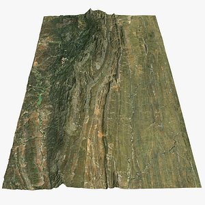 mountain range 3D model