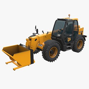 3D model Telehandler JCB 509-23TC