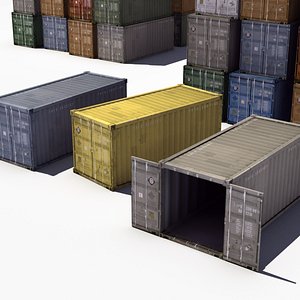 3ds stack iso shipping containers