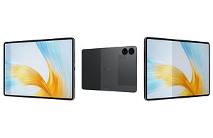 Honor MagicPad 13 Black Low Poly 3D