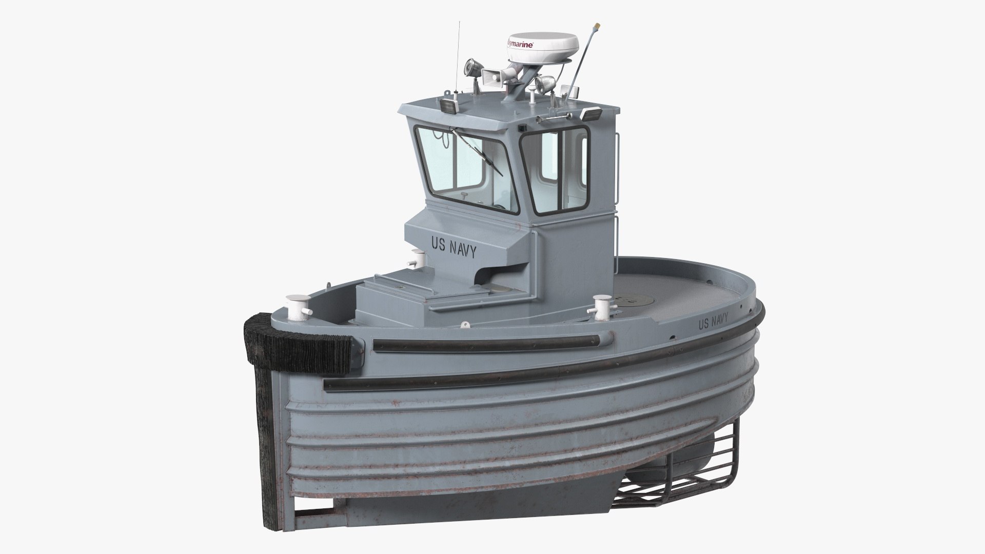 Boomin Beaver US NAVY Boat 3D model preview