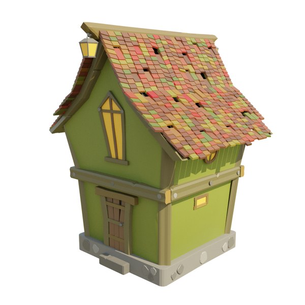 3D Low Poly Village House - TurboSquid 1830312