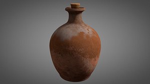 old bottle 3D model