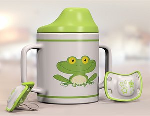baby bottle dummy 3d 3ds