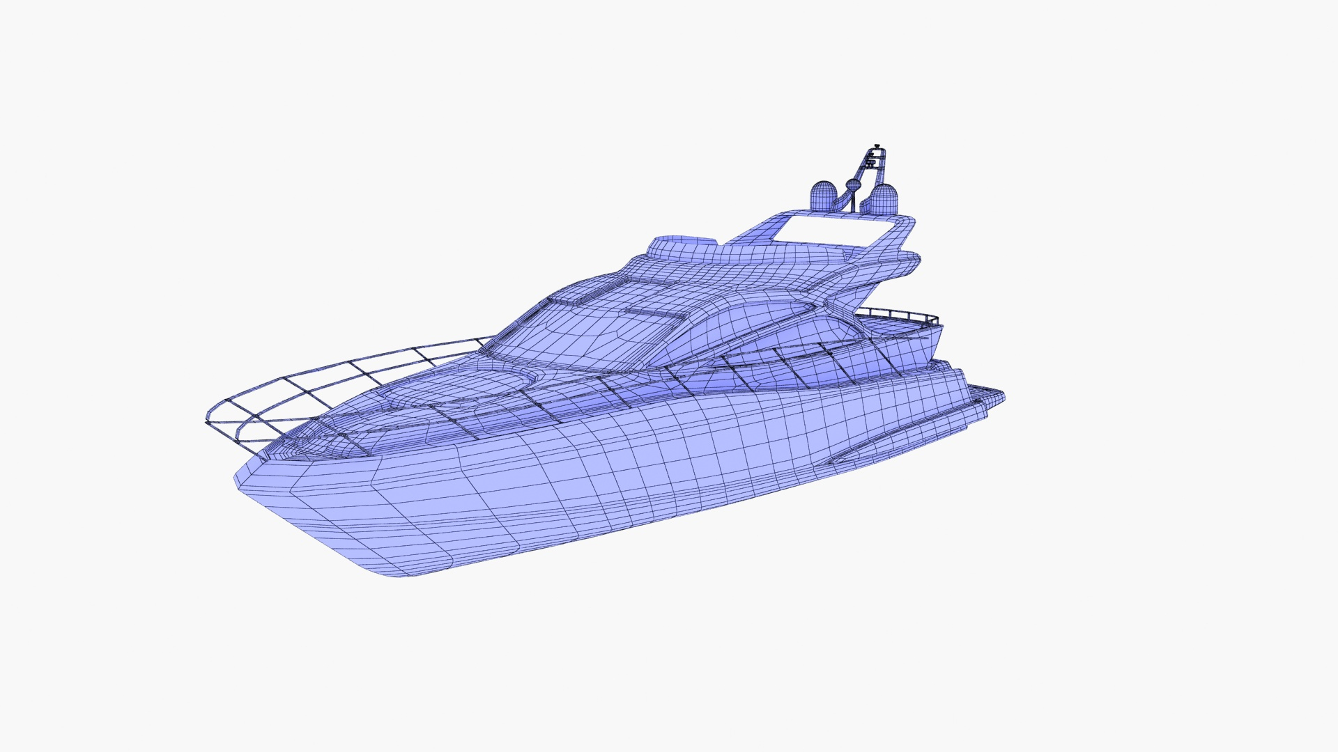 Yacht Sport Port 3d Model