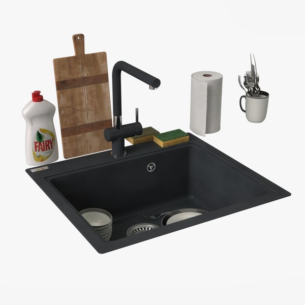max modern kitchen sink accessories