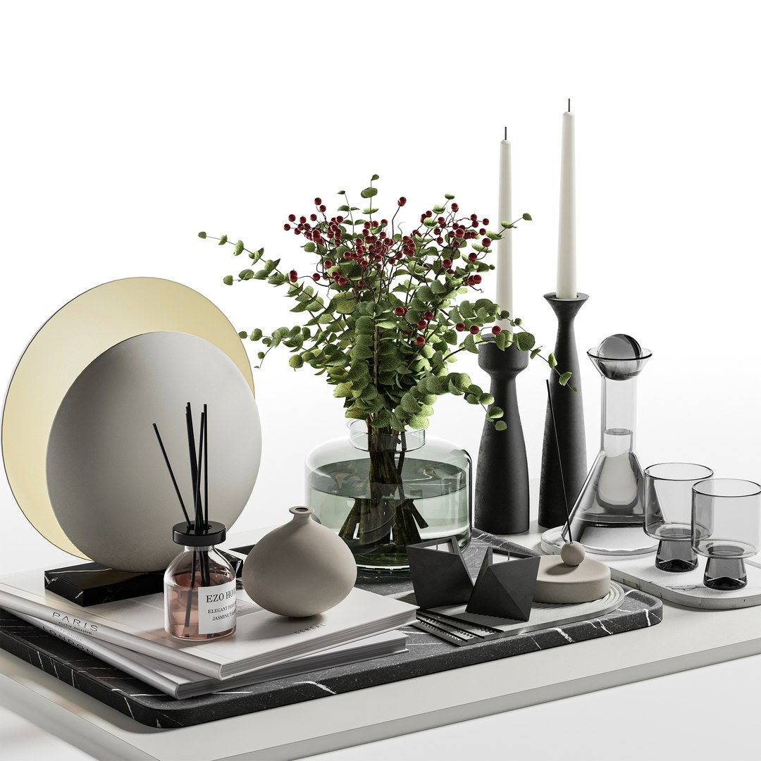 Decorative Set 16 3D model https://p.turbosquid.com/ts-thumb/NZ/p3iMIy/sS/preview01/jpg/1732265016/1920x1080/fit_q87/fe43645556a2ca328405097aa806a144a5c2e94f/preview01.jpg