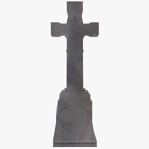 3D grave cross