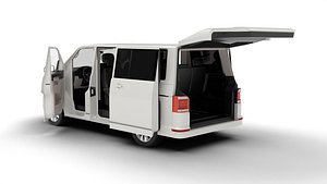 3D model Volkswagen Tranporter T6 Multivan 2019 HQ 3d model