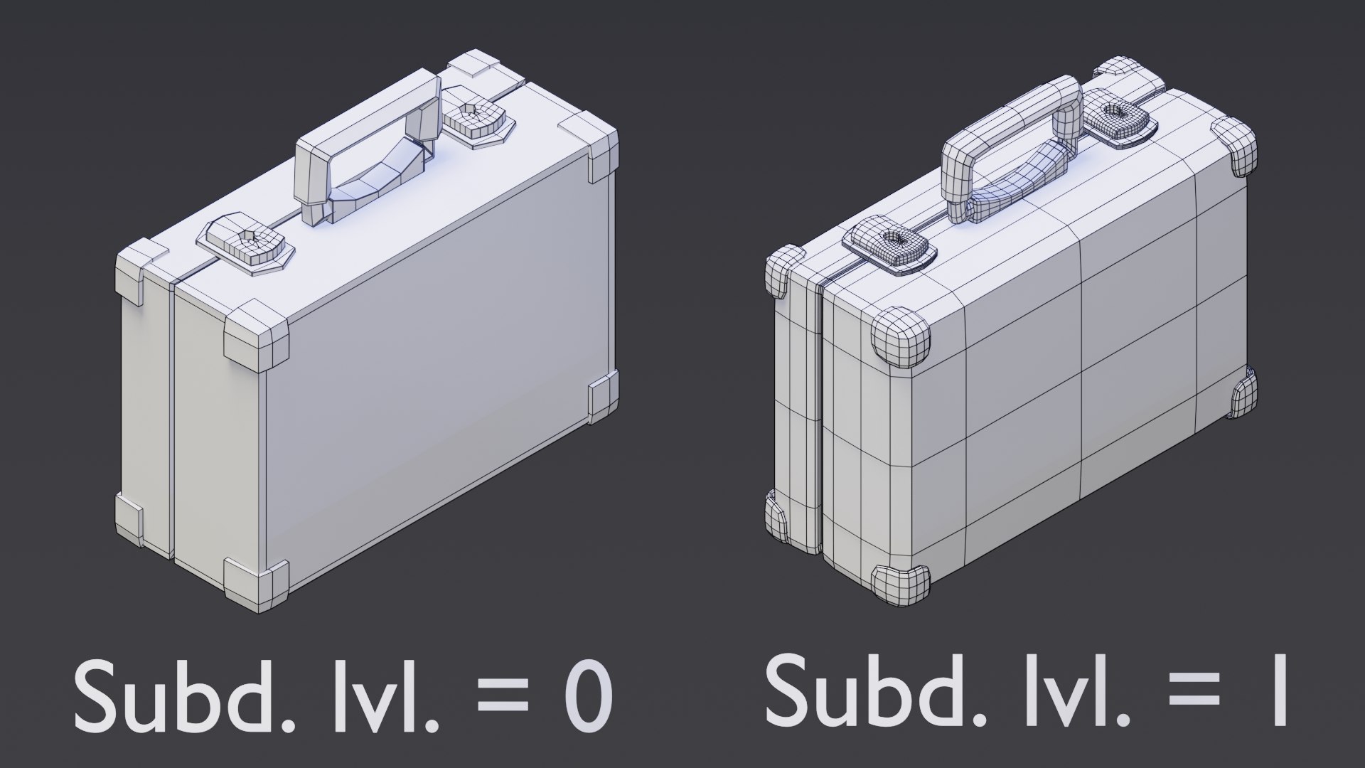 3D Case Briefcase Model - TurboSquid 1685103