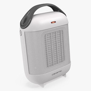 Portable Ceramic Heater White