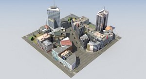 city block b 3D