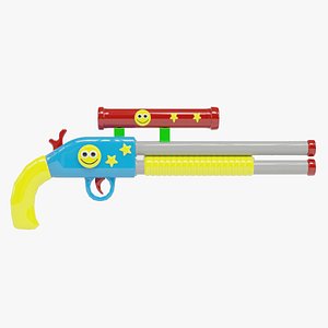 Colorful Smiley Toy Gun Games Animations Fun Scenes