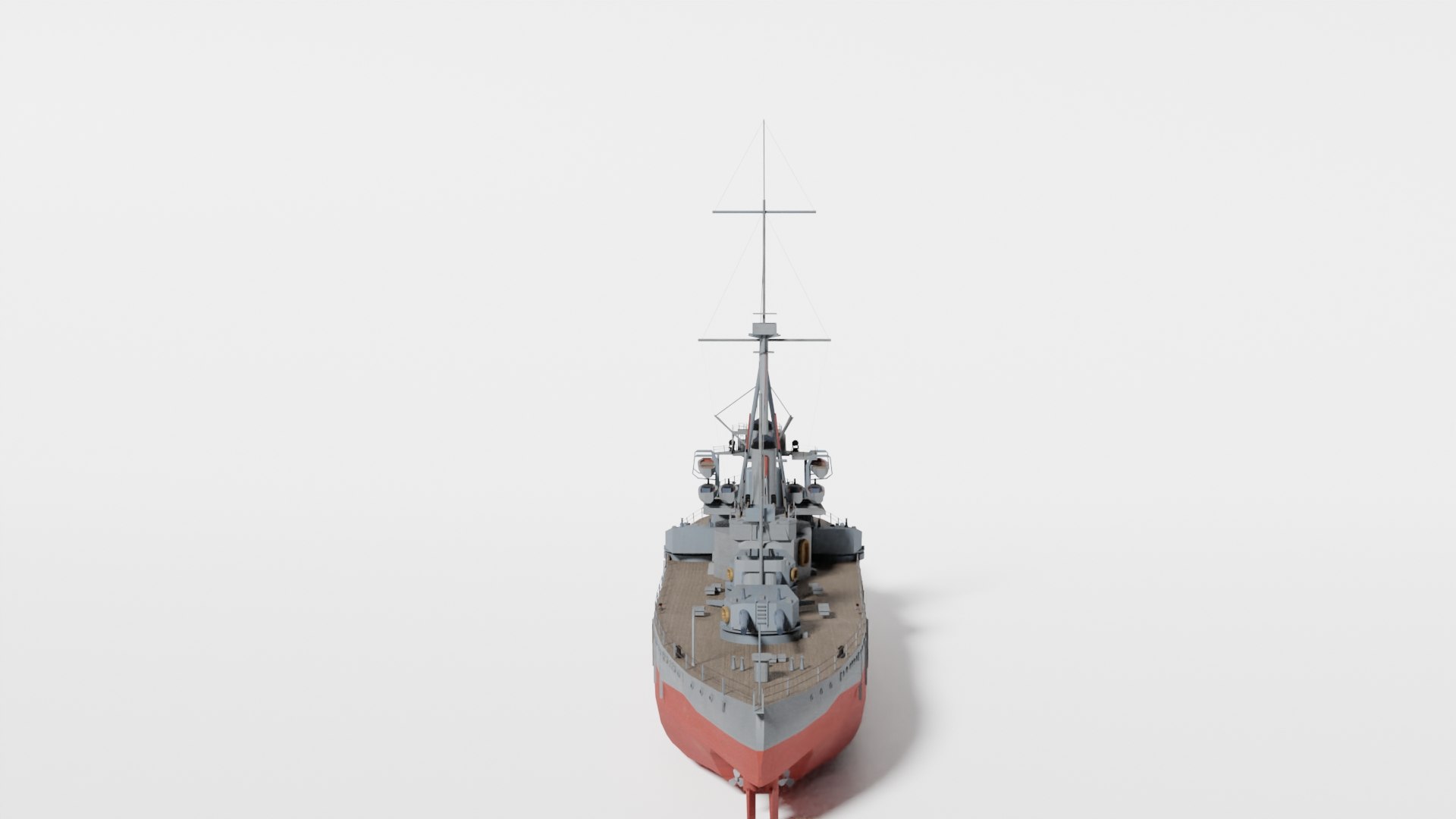 Historical Dreadnought Class Battleship 3D Model TurboSquid 2040418   Drd4 