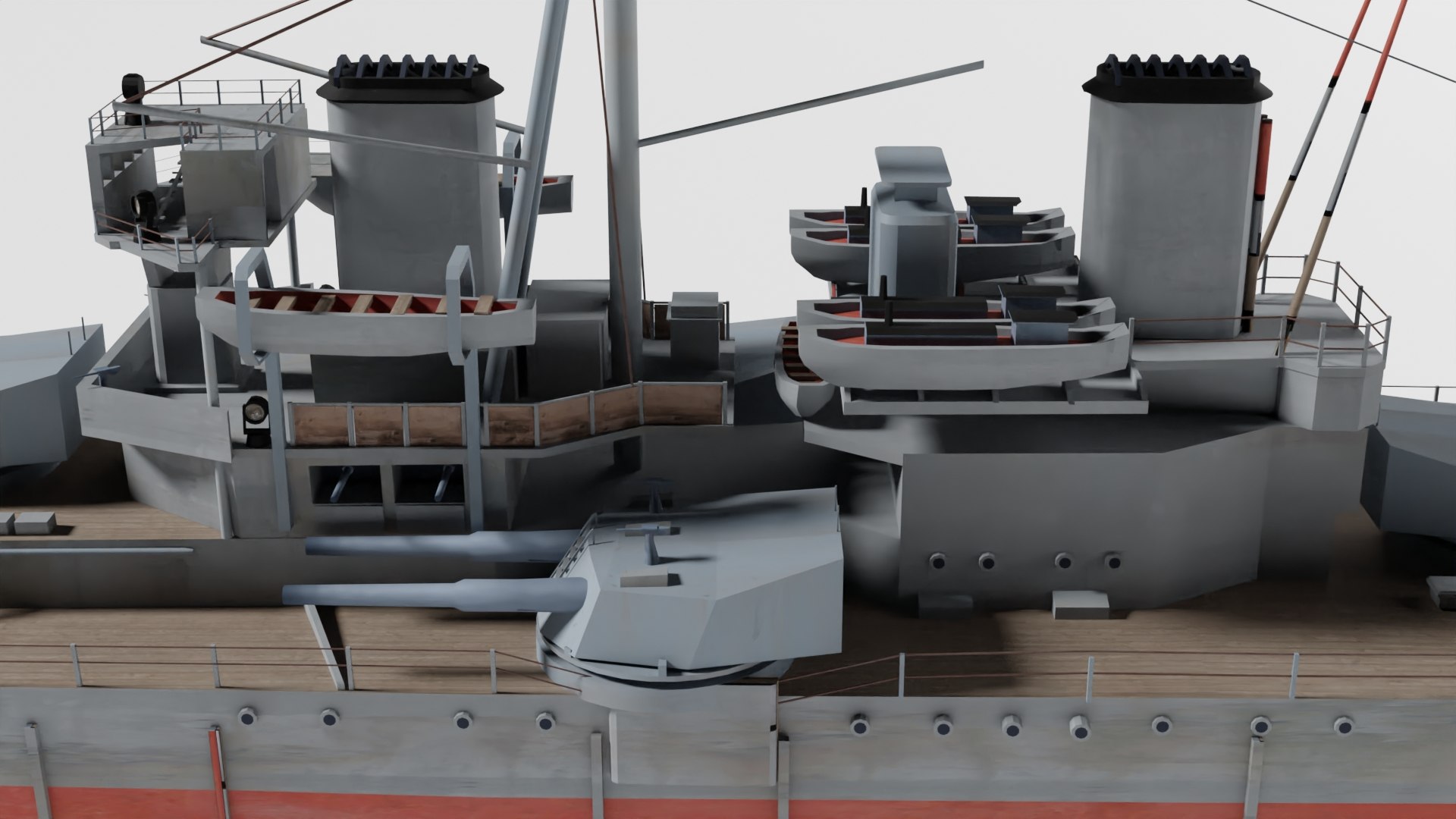 Historical Dreadnought Class Battleship 3D Model - TurboSquid 2040418