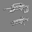 Sci-Fi Rifle Set 02
