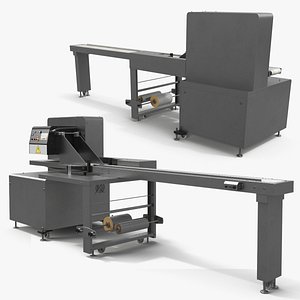 Automatic Flow Pack Packaging Machine with Conveyor