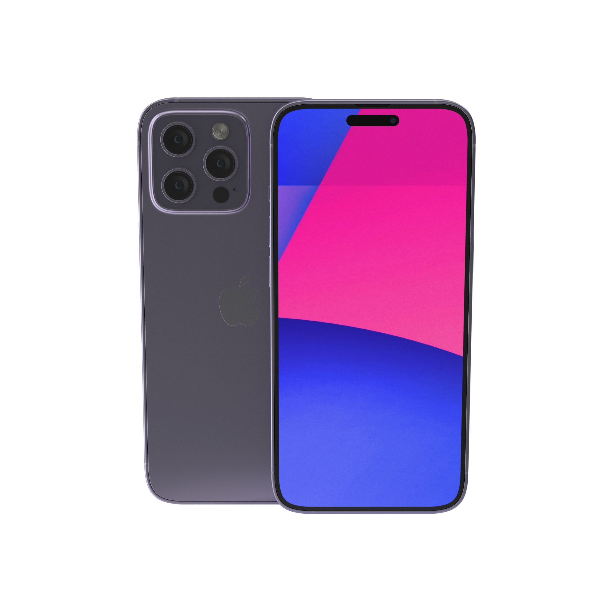 modelo 3d iPhone 14 Pro Purple - TurboSquid 1964115