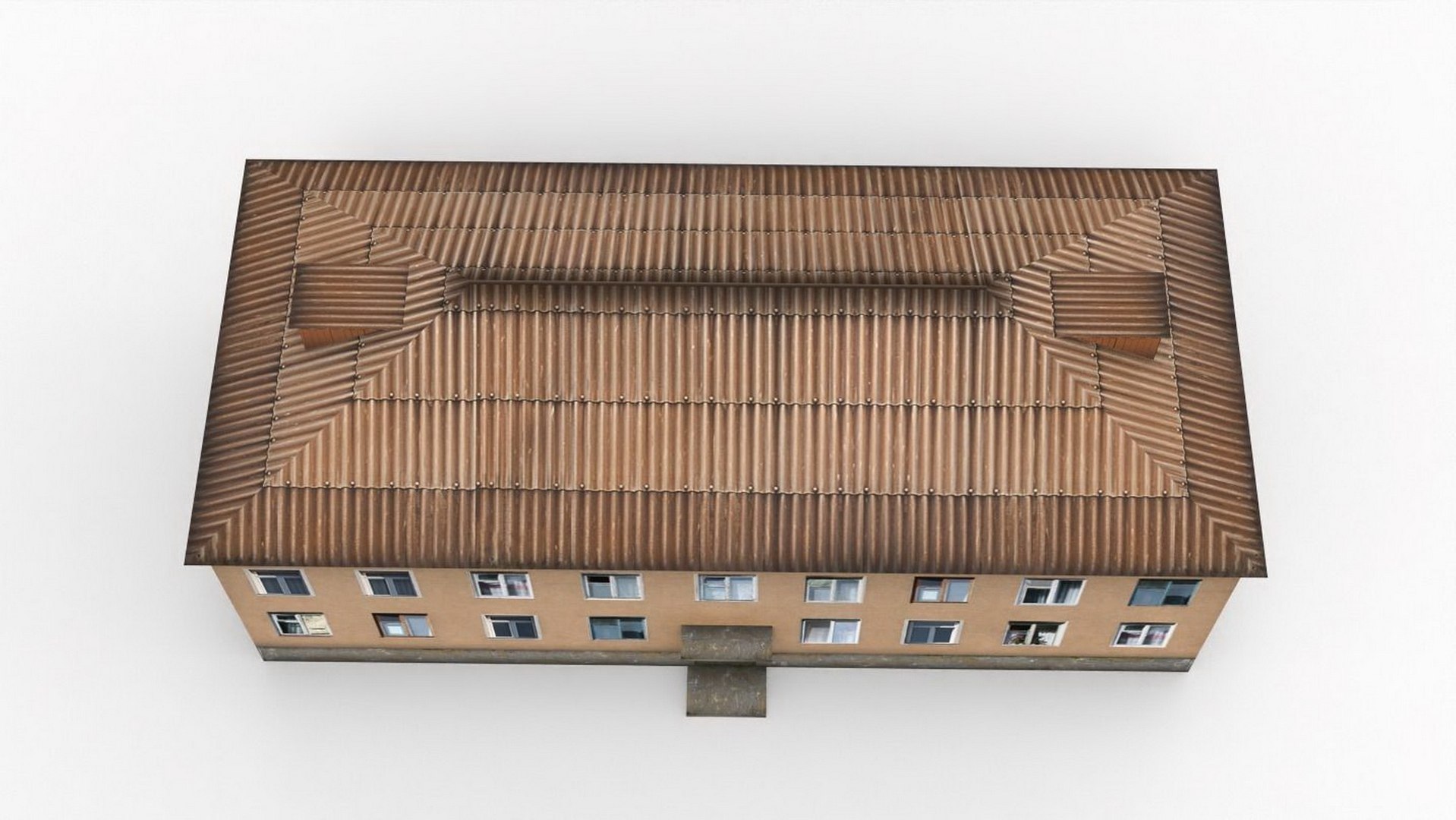 Two Storey House Model - TurboSquid 1729493