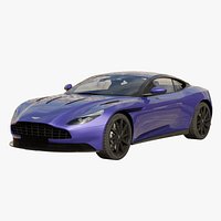 Modern Luxury Grand Tourer Sports Coupe