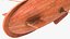Vecchio sottomarino in legno