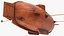 Vecchio sottomarino in legno