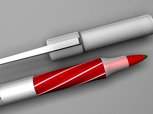3ds red pen