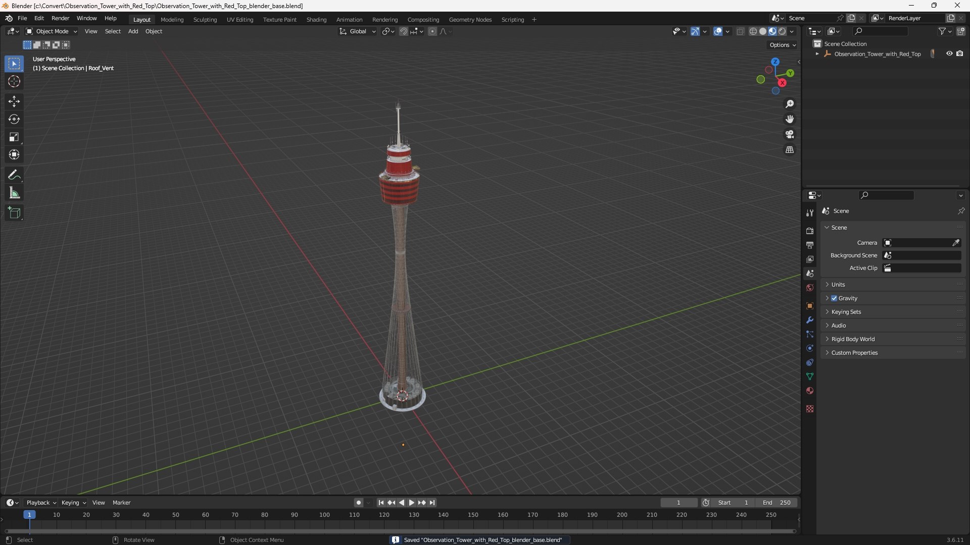 Observation Tower with Red Top 3D https://p.turbosquid.com/ts-thumb/Na/YS3hCZ/C7/observation_tower_with_red_top_1001/jpg/1761003666/1920x1080/fit_q87/5c6d421e8fbcc20a90c957c3247e37f02fdddec3/observation_tower_with_red_top_1001.jpg