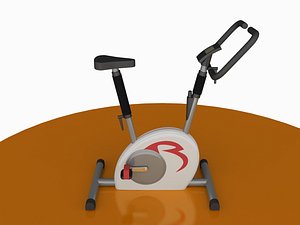 bicycle exercise cycle 3d model