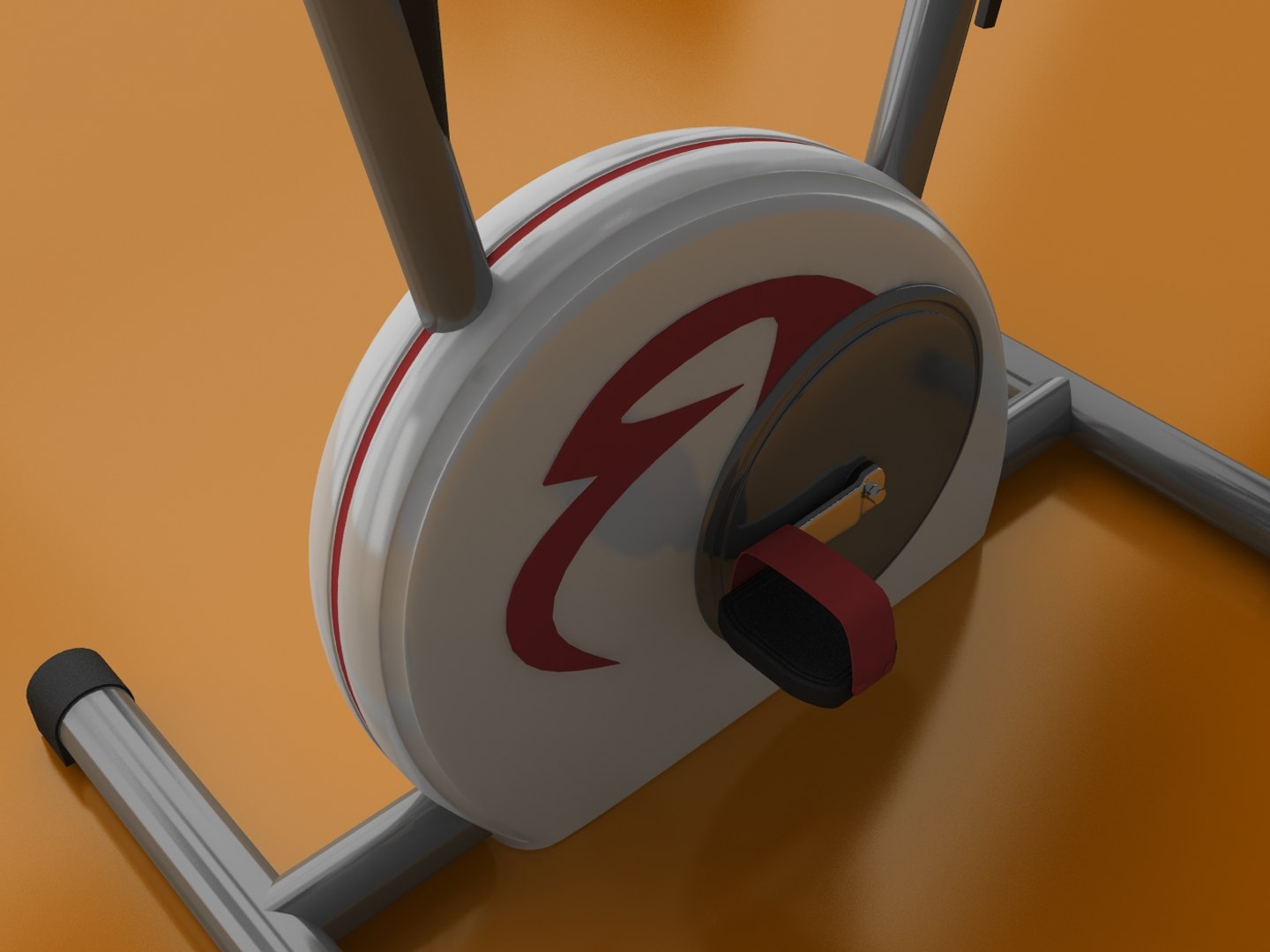 Bicycle Exercise Cycle 3d Model