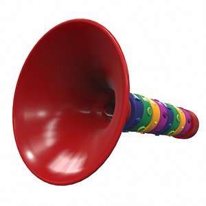 Plastic baby toy pipe 3D model