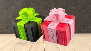 Gift Box With Screws model