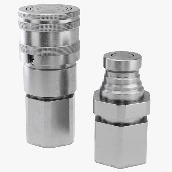 Hydraulische Schnellkupplung 3DModell TurboSquid 2033399