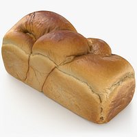 Square Challah - 3D Scanned