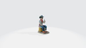 Man drinking Mate