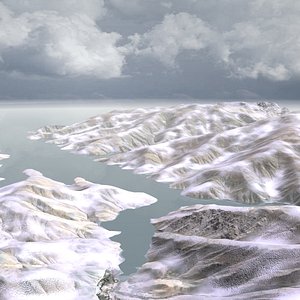 Snowy Terrain 16Km Image