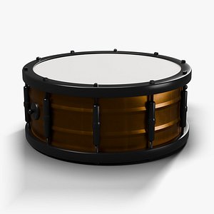 Beaded Metal Snare Drum 14 Inch with Tube Lugs - PBR with LODs