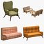 Sillón y Sofá Set 02 (25 Producto)