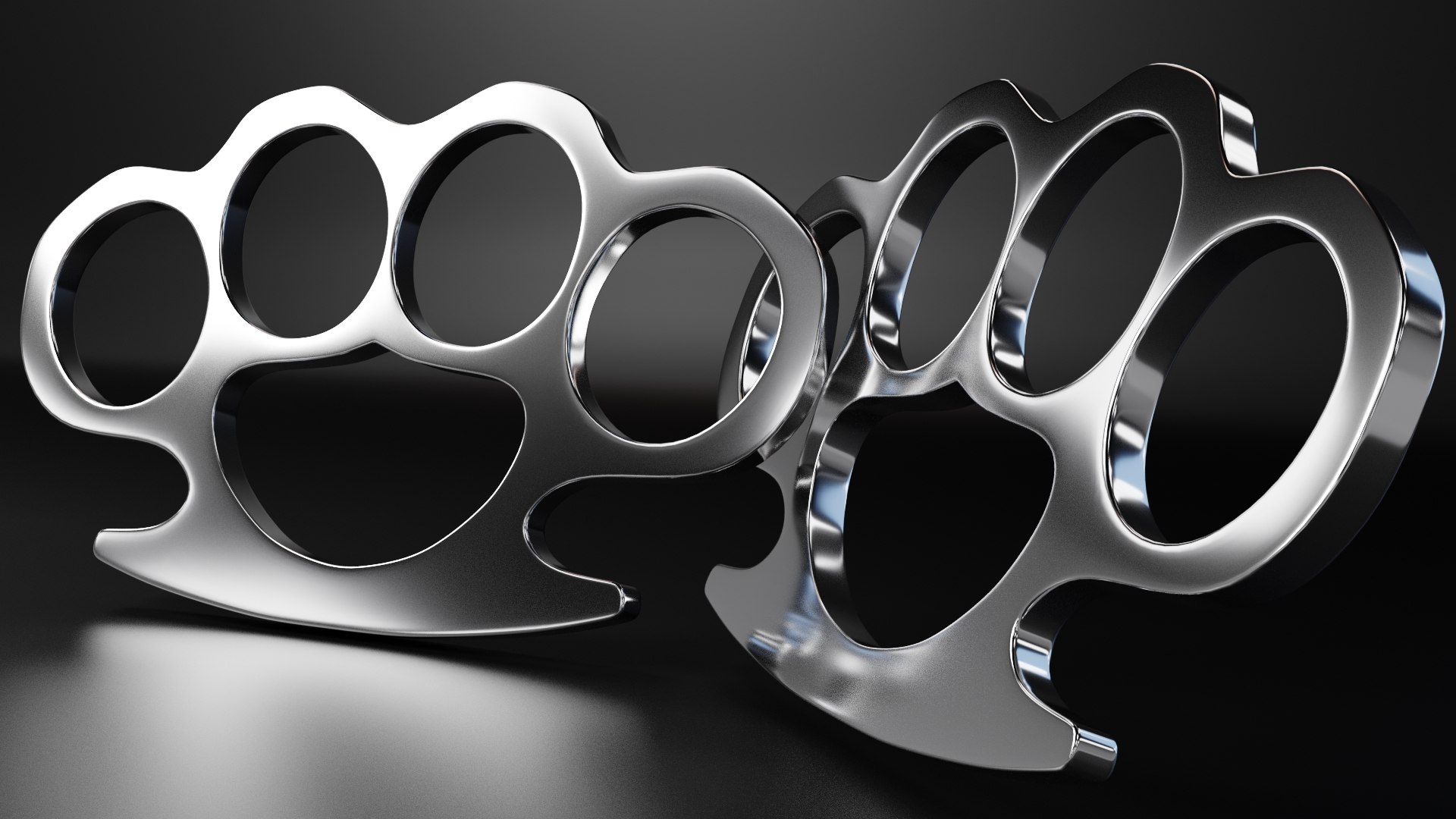 Brass Knuckle Model - TurboSquid 1688868