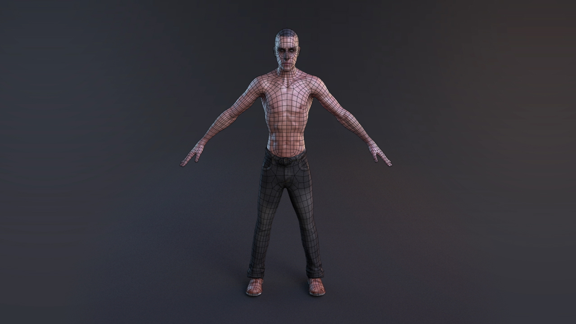 3d Model Character Male - Rigged